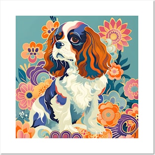 Japanese Spaniel in 80's Posters and Art